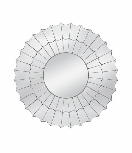 Round Scalloped Wall Mirror Kirklands Home