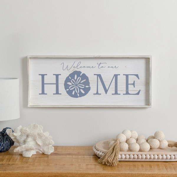 to Our Home Coastal Wall Plaque Kirklands Home