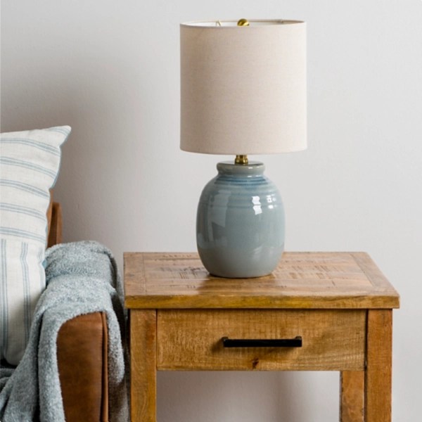 Ocean Blue Ceramic Table Lamp Kirklands Home