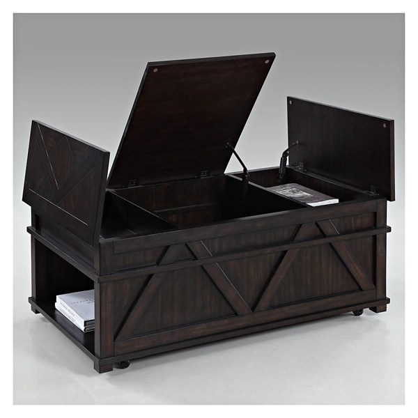 Dark Brown Storage Coffee Table Kirklands Home