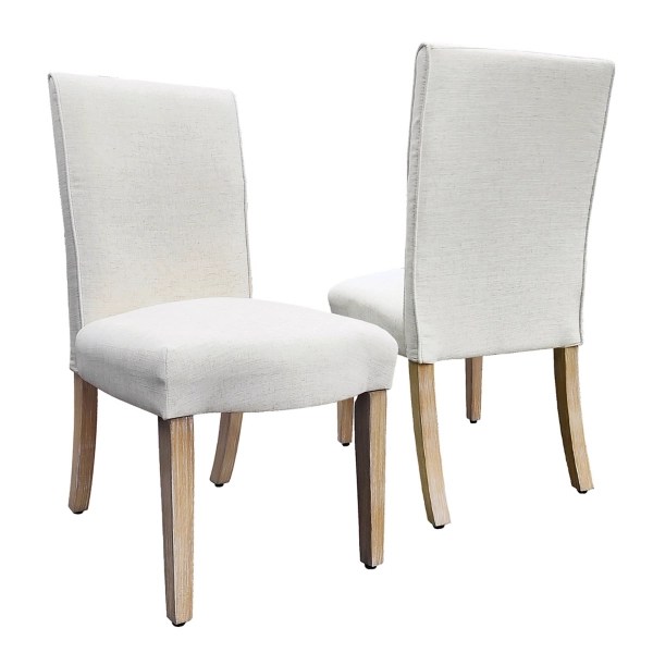 Cream Whitewashed Dining Chairs, Set of 2 Kirklands Home