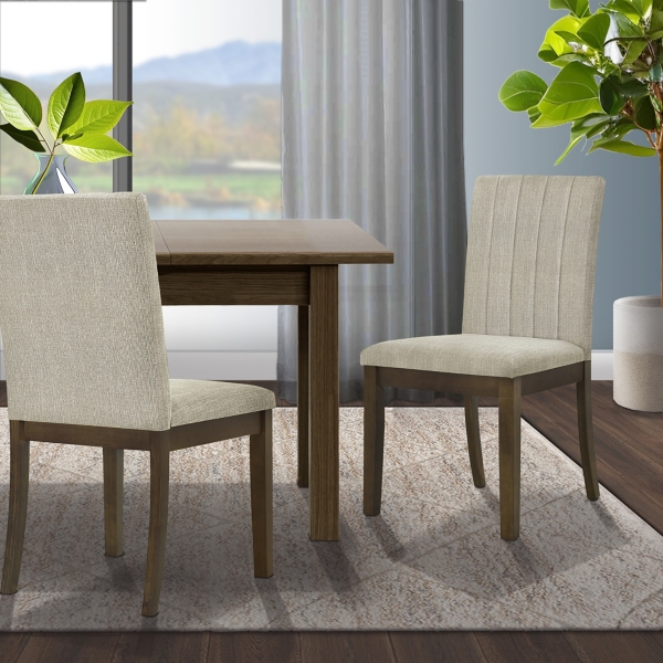 Taupe Upholstered Dining Chairs, Set of 2 Kirklands Home