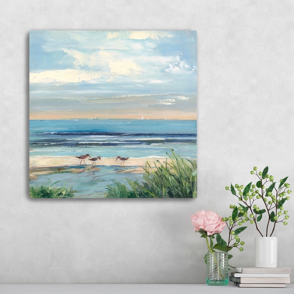 Kirklands Paradise Beach Canvas Art Print Hamilton Place