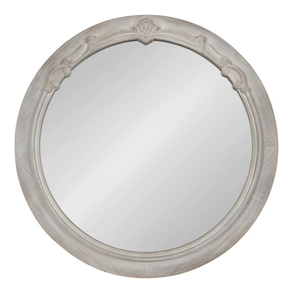 Gray Irie Round Wall Mirror Kirklands Home