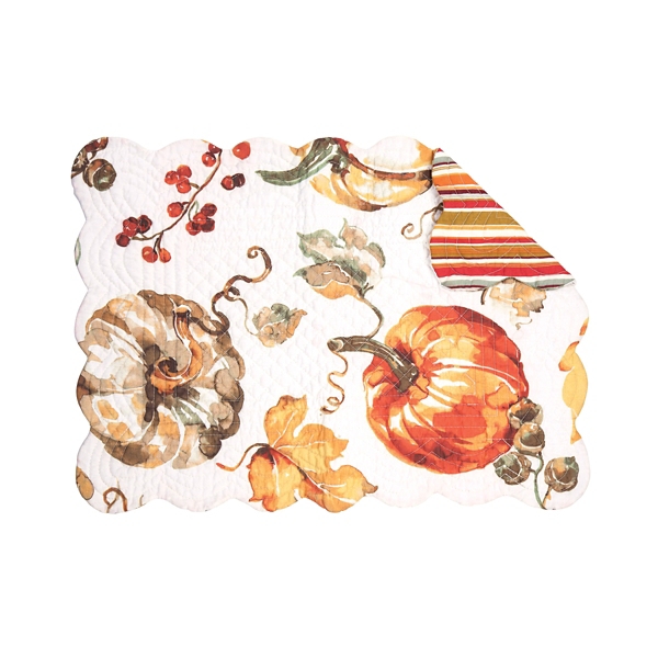 Watercolor Pumpkin Placemats, Set of 6 Kirklands Home