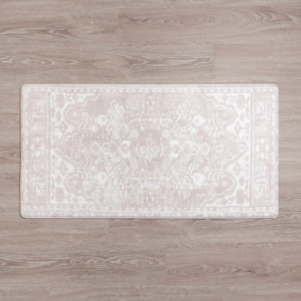 Taupe Vintage Medallion Kitchen Mat Kirklands Home