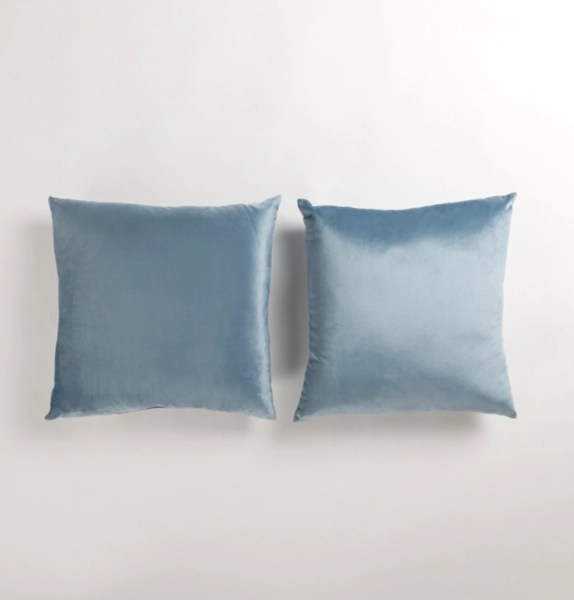 Blue Velvet Pillows, Set of 2 Kirklands Home