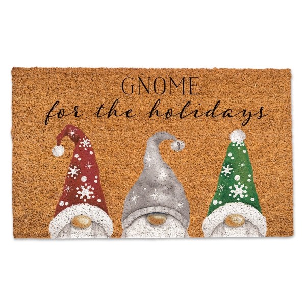 Gnome for the Holidays Doormat Kirklands Home