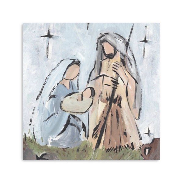 Starry Nativity Canvas Art Print Kirklands Home