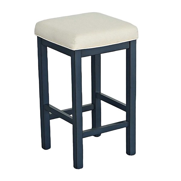 Denim Blue and White Counter Stools, Set of 2 Kirklands Home