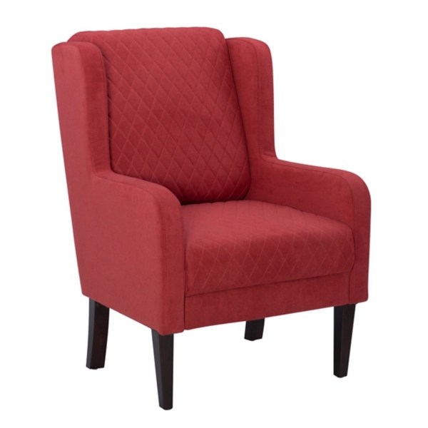 Rust Red Quilted Wingback Accent Chair Kirklands Home
