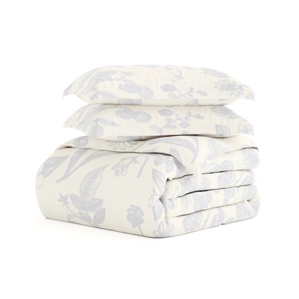 Blue Botanical 3pc. King Duvet Cover Set Kirklands Home