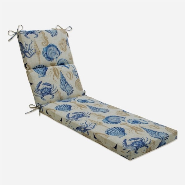 Blue Marine Life Outdoor Chaise Cushion Kirklands Home