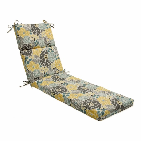 Yellow Flowers Outdoor Chaise Cushion Kirklands Home