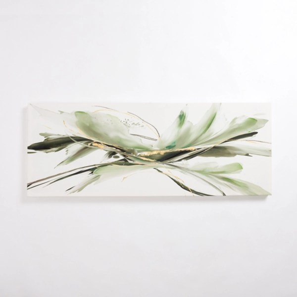 Graceful Greens Abstract Canvas Art Print Kirklands Home