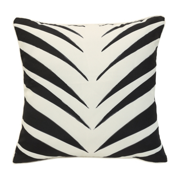 Black and White Zebra Outdoor Pillow Kirklands Home