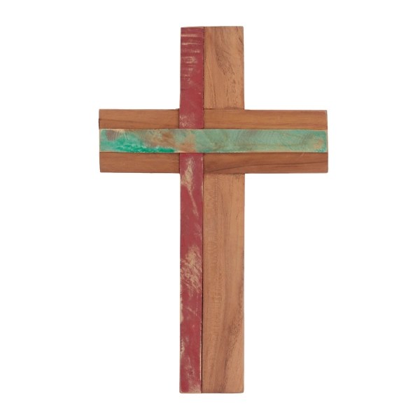 Reclaimed Wood Cross Wall Plaque Kirklands Home