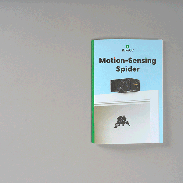 MotionSensing Spider KiwiCo