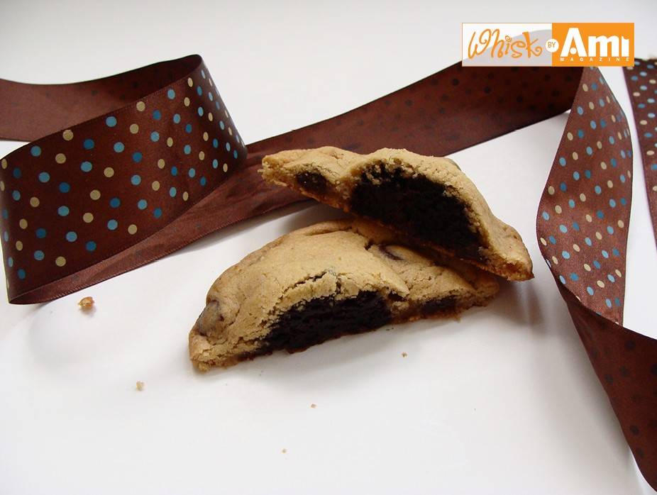 Brownie Stuffed Chocolate Chip Cookies