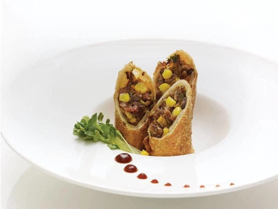 Skirt Steak Spring Rolls