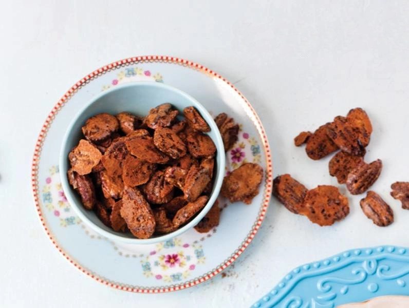 Crispy Candied Pecans