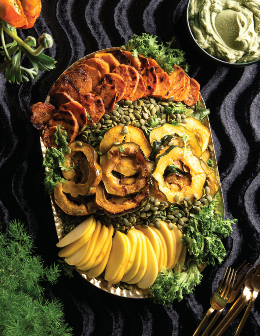 Avocado Crema Spring Salad