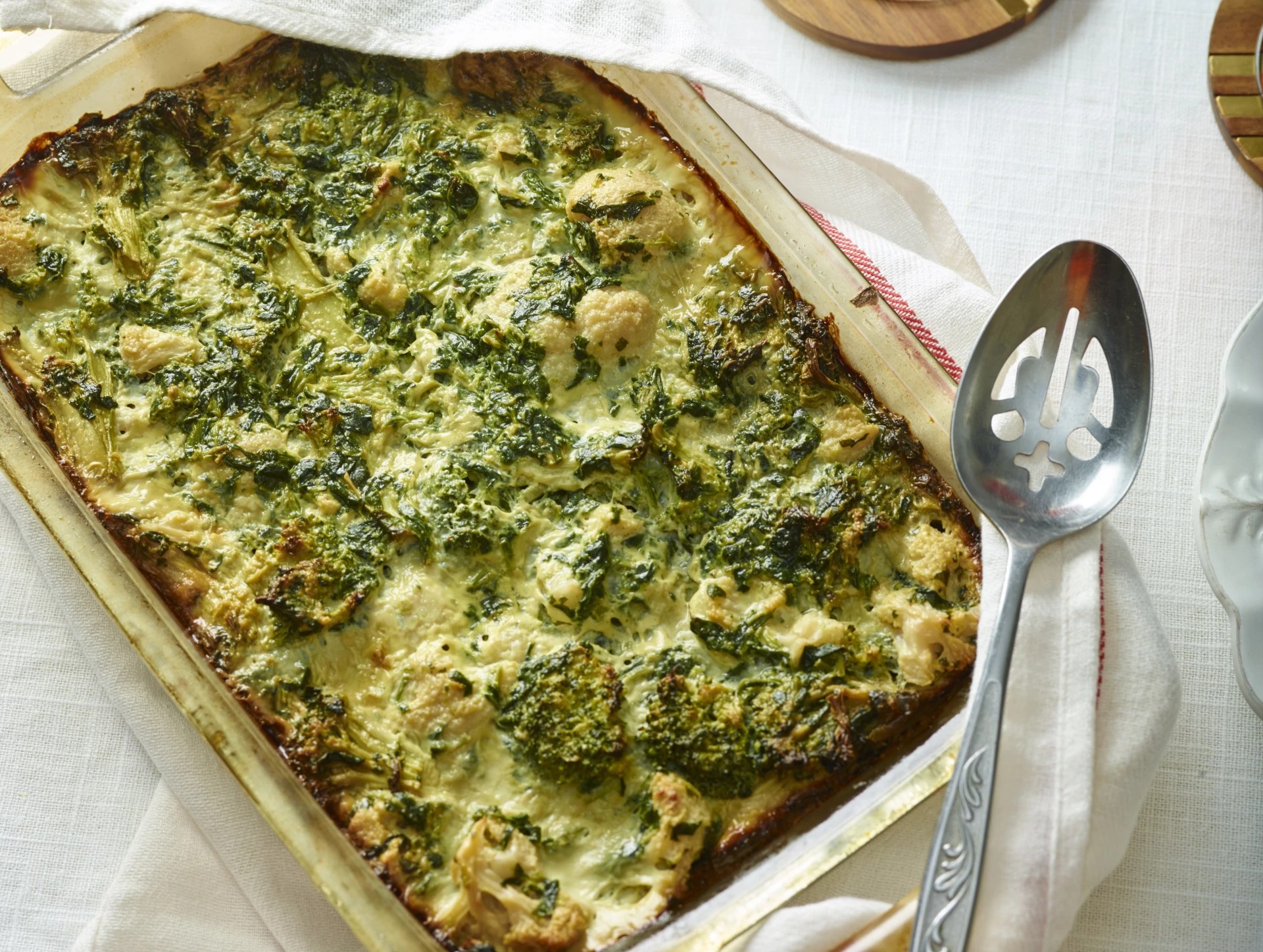 Broccoli Spinach Kugel