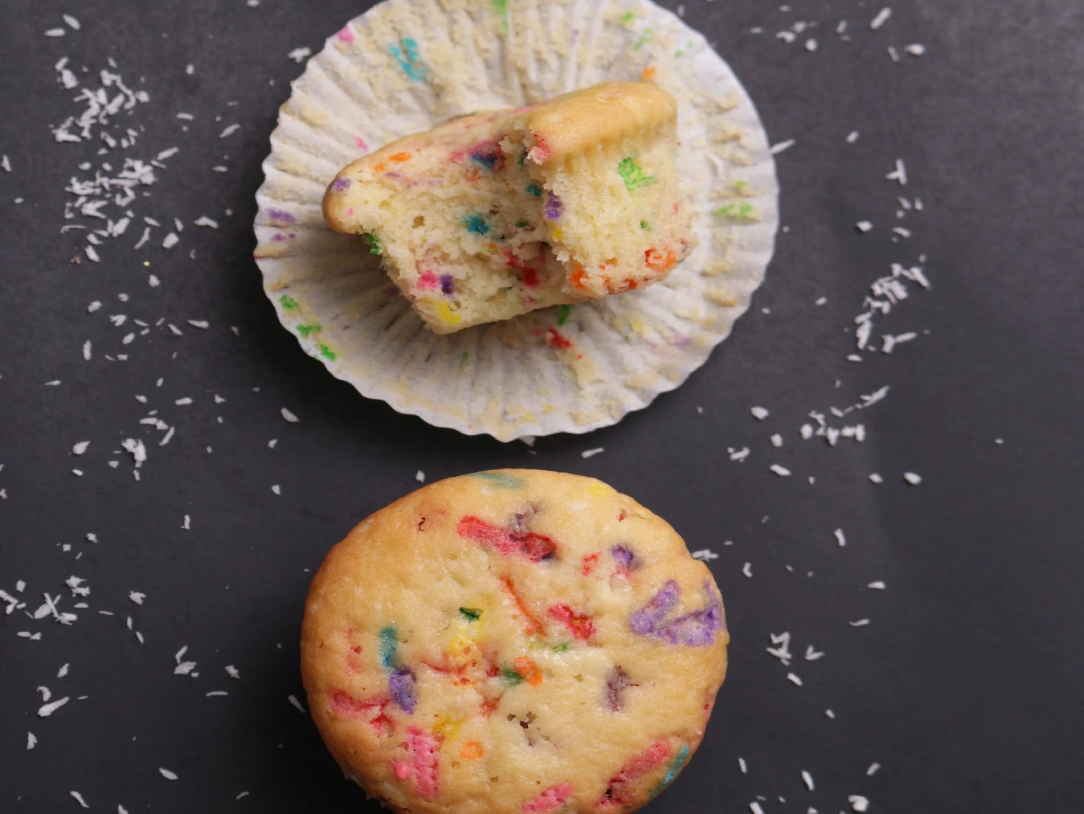 Confetti Sprinkle Cupcakes