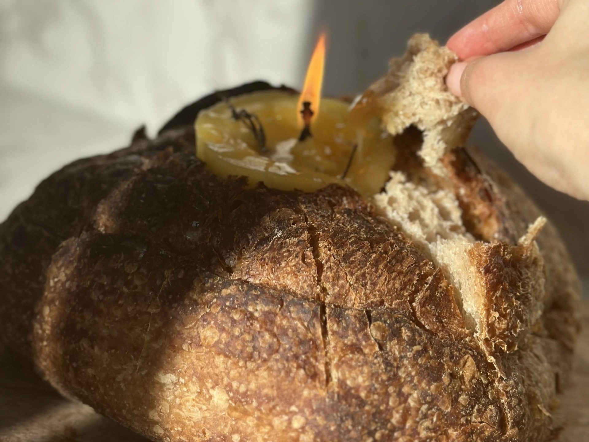 Bread and Butter Candle