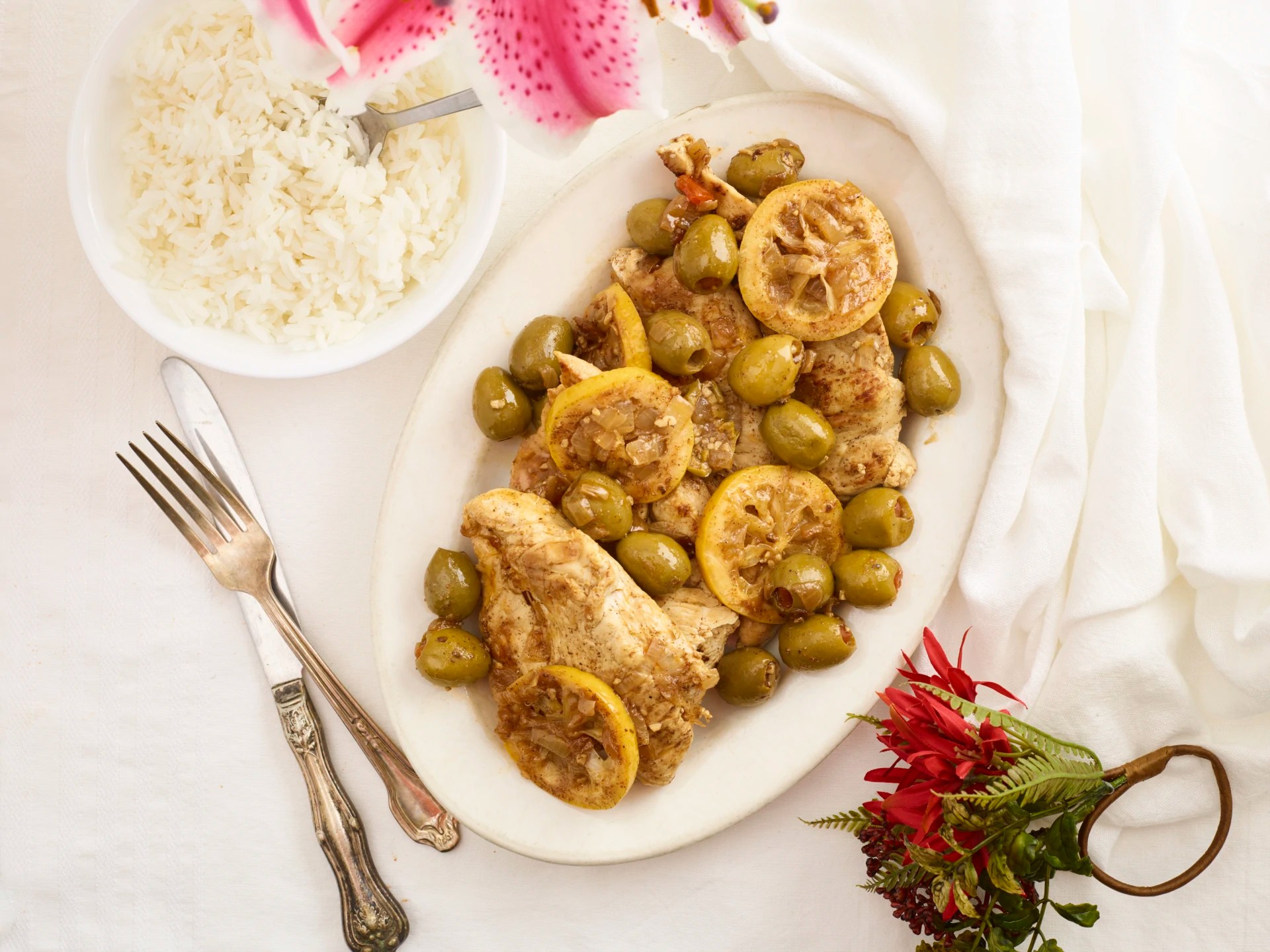 Moroccan Olive Chicken