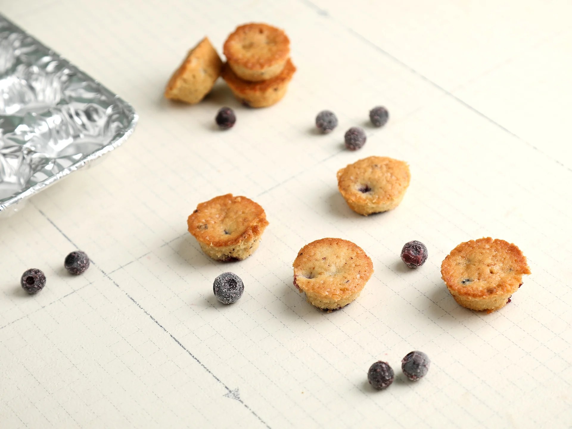 Mini Blueberry Muffins