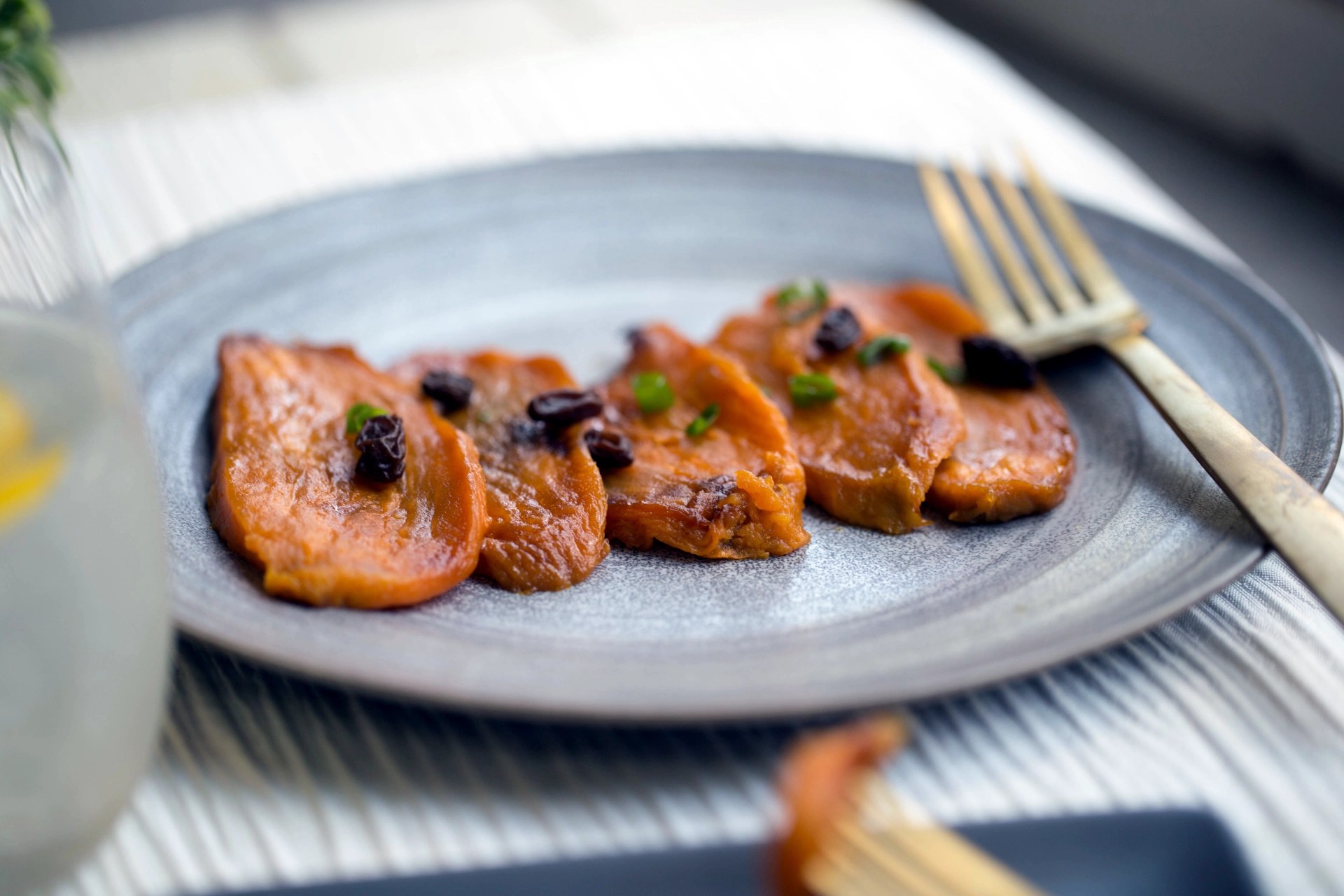 Honeyed Sweet Potatoes