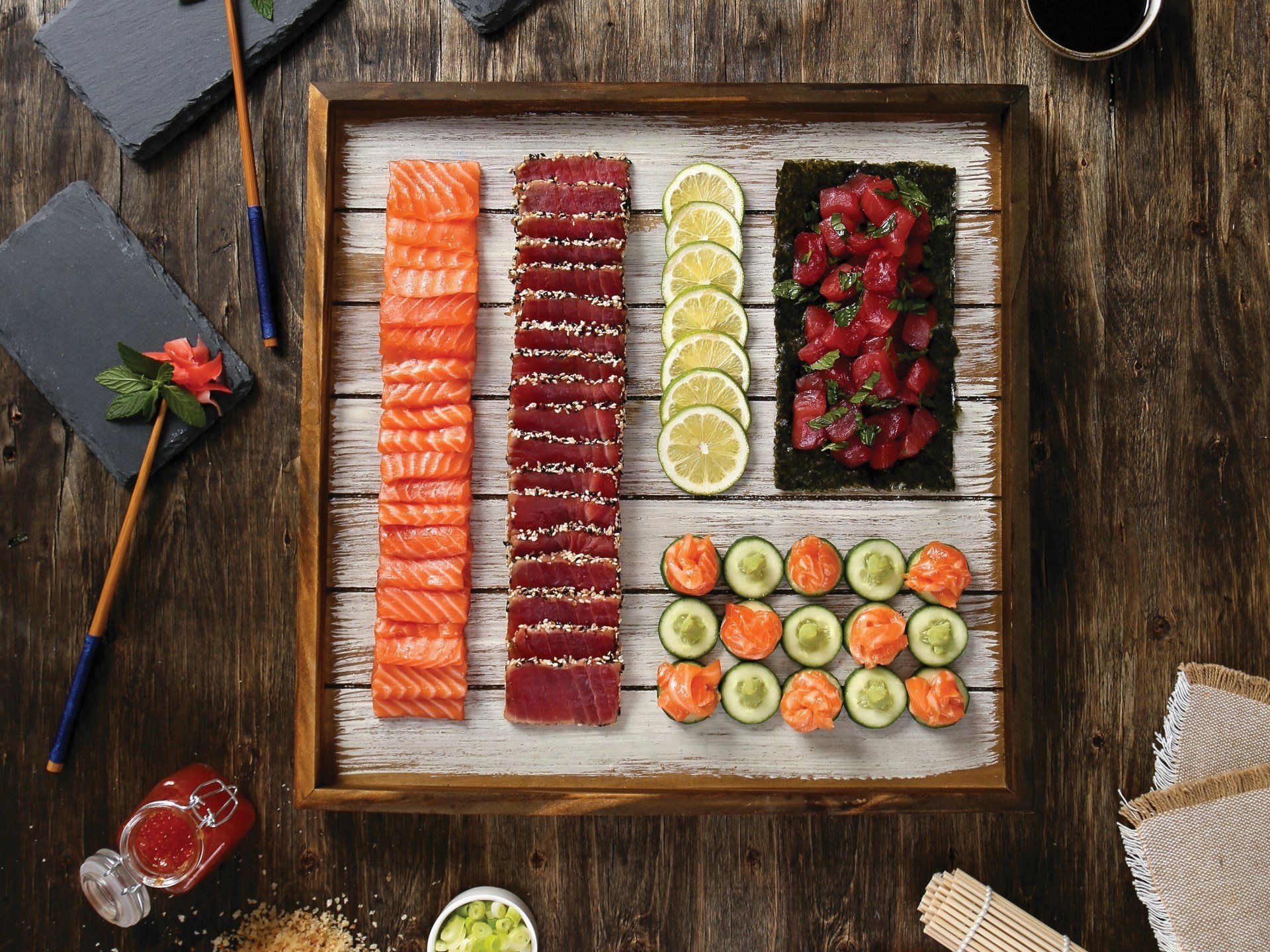 Raw Fish Board (Plus How to Prep Raw Fish)
