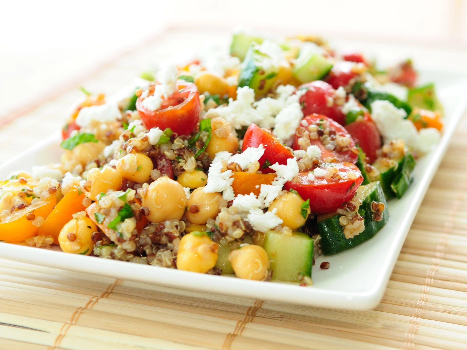 Greek Quinoa Salad with Feta