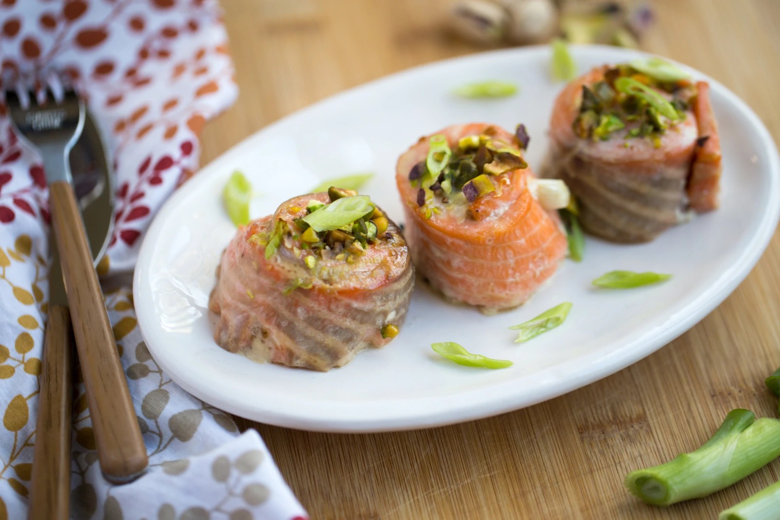Salmon Pinwheels