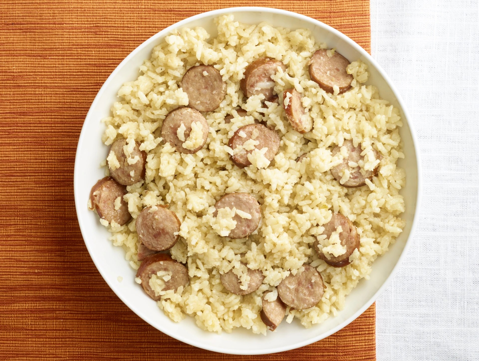 Rice and Sausage