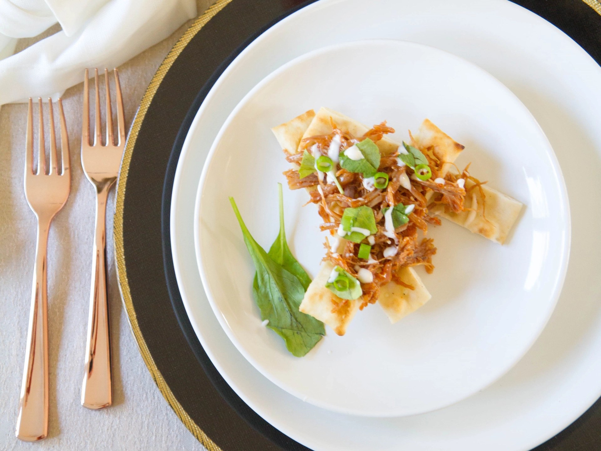 Pulled Brisket Pizzas