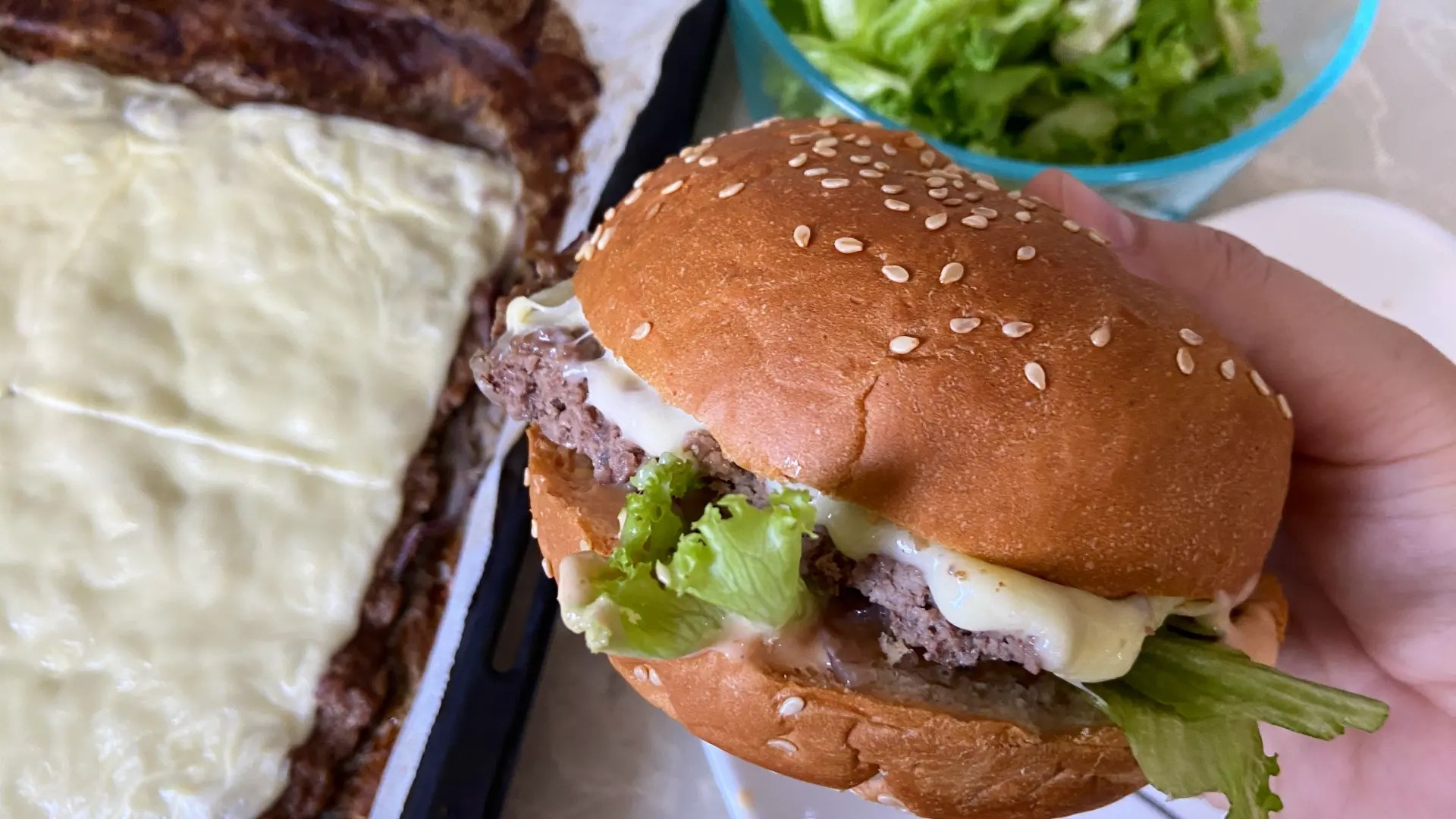 Our Favorite Summer Hack Sheet Pan Hamburgers