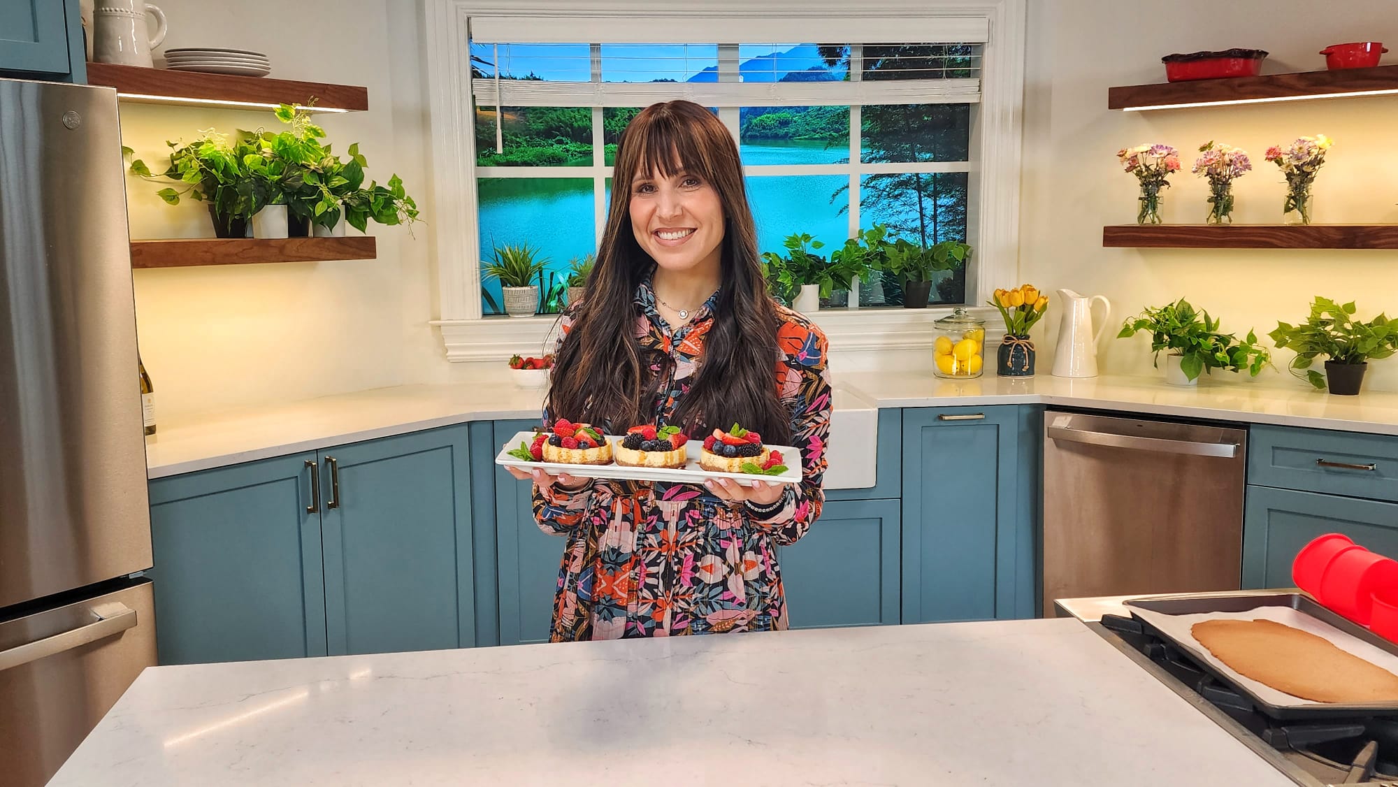 GrainFree Graham Cracker Crust Cheesecake