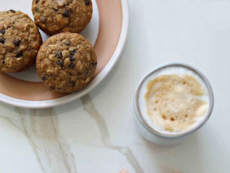 Whole Wheat Oatmeal Muffins