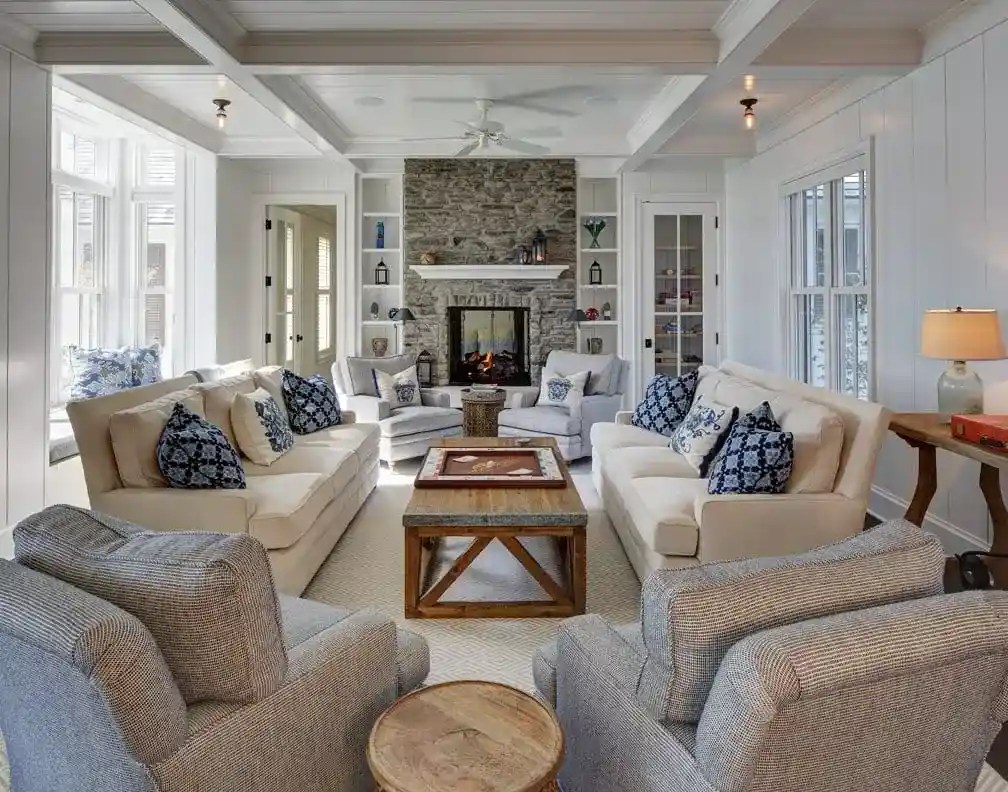 Top 10 Living Room Arrangements for Big Families