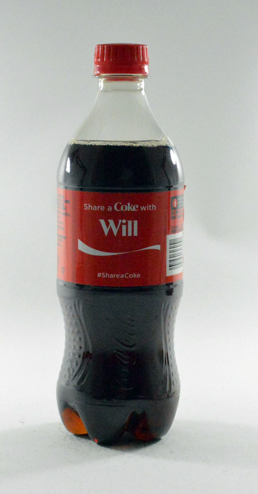 Share a Coke with Will 20 fl oz Collectible Bottle Rare Unopened Coca