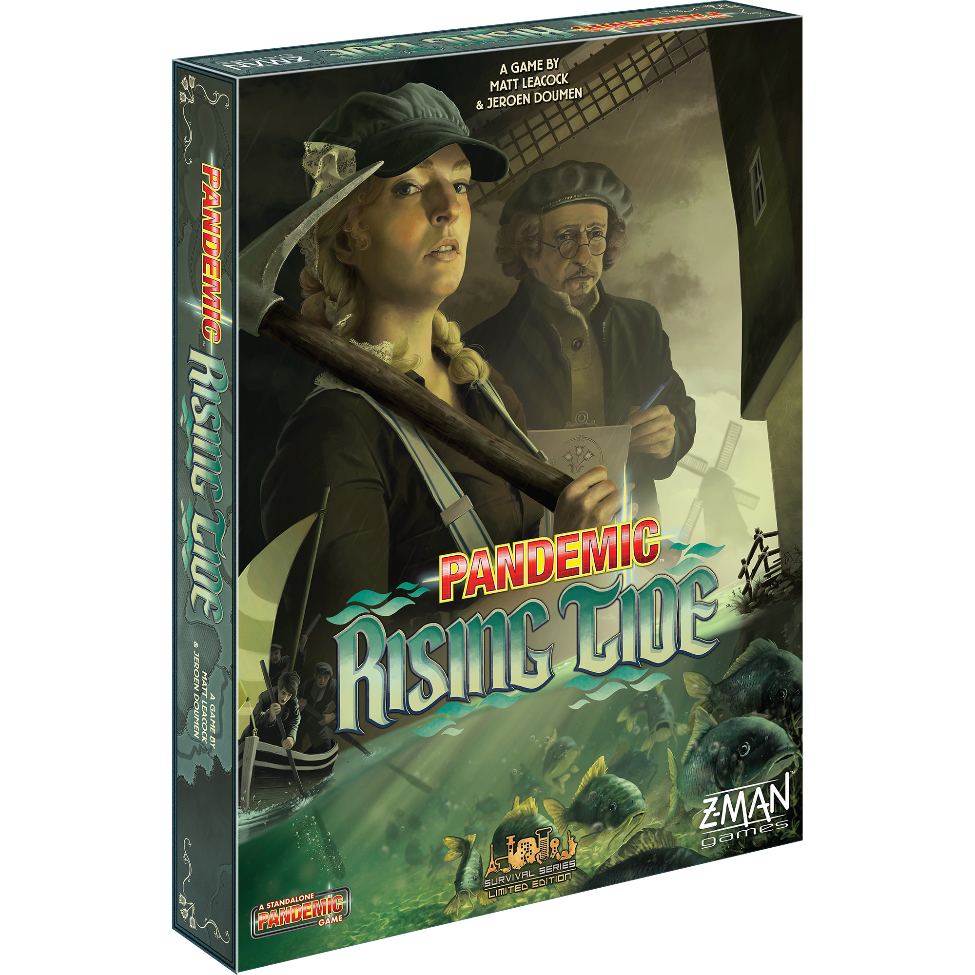 Pandemic Rising Tide Board Game SEALED UNOPENED FREE