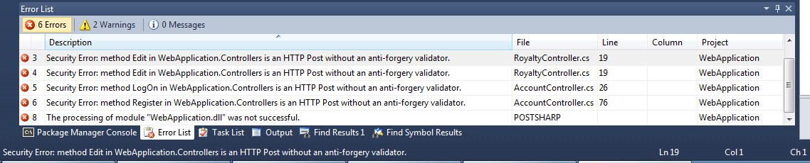Enhancing MVC Security with AOP