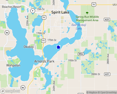 Map Of Lake Okoboji Iowa East Okoboji Lake , IA Homes for Sale, Lakefront Real Estate