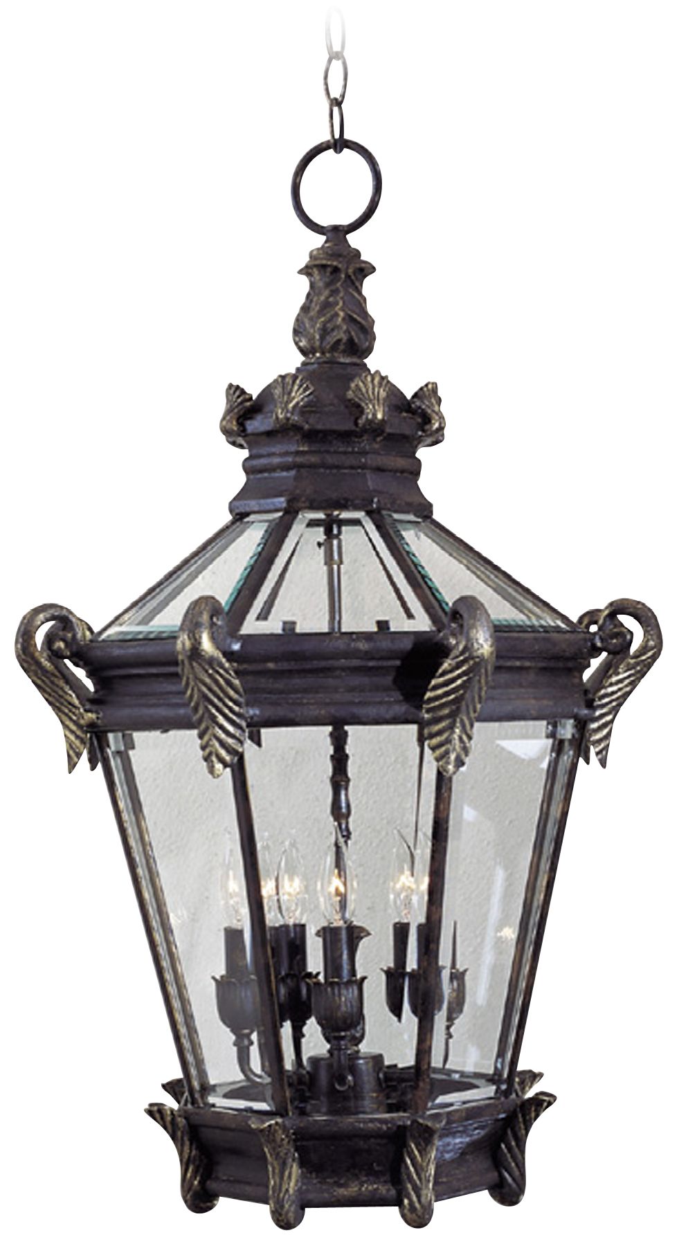 Black, Bronze, Hanging Lantern, Outdoor Lighting Lamps Plus