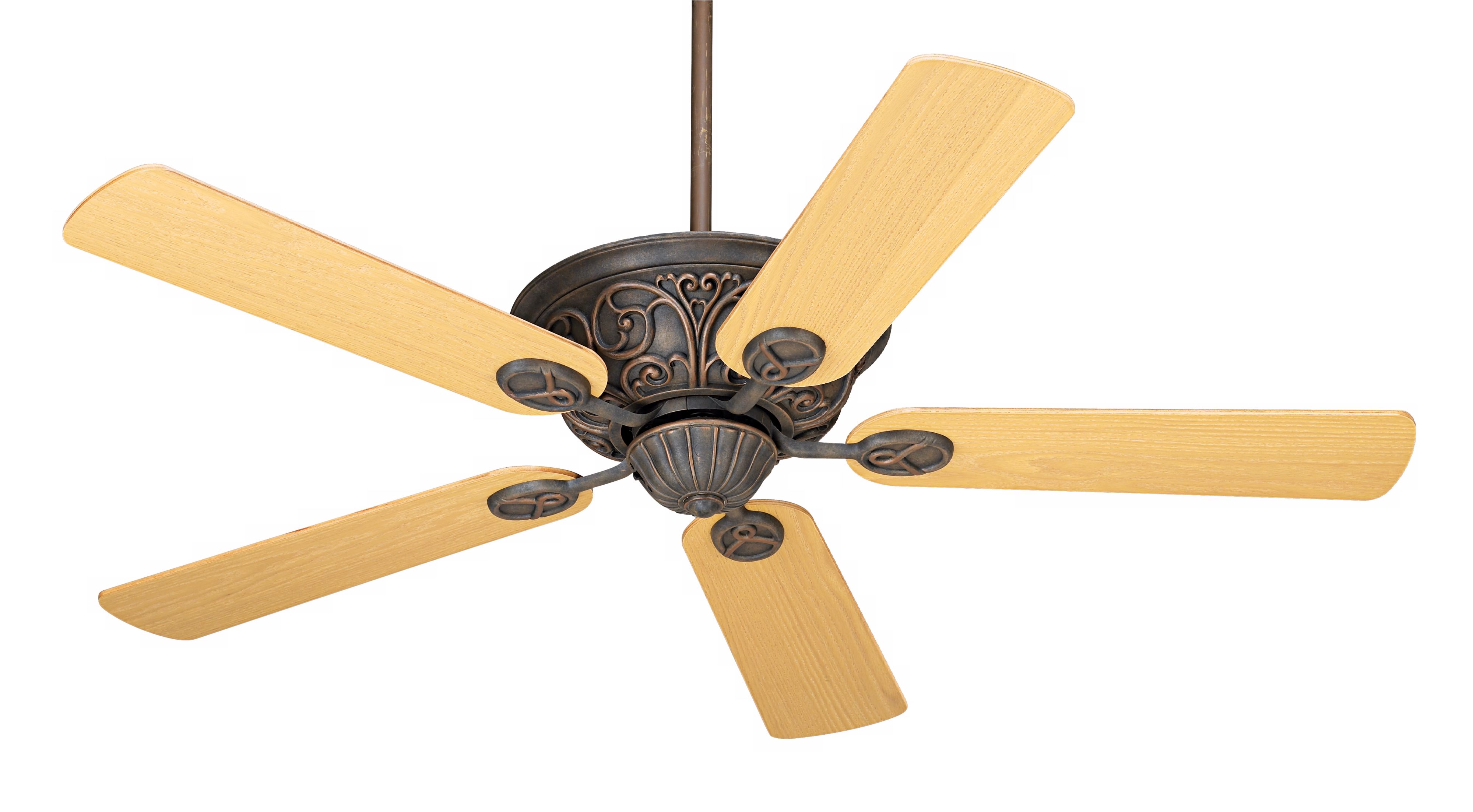 52" Casa Contessa Bronze Light Oak Blades Ceiling Fan 11G41 Lamps Plus