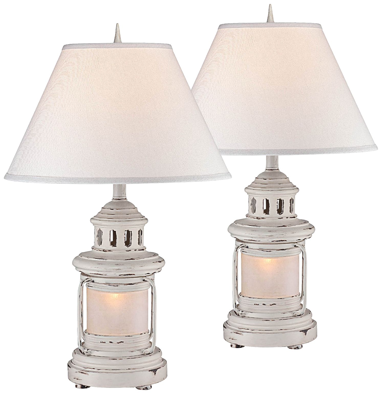 Ships Lantern Night Light Table Lamp Set 11T75 Lamps Plus