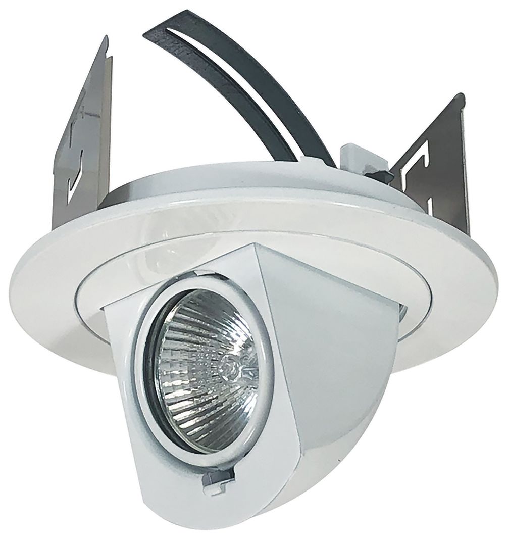 Nora 4" Low Voltage Adjustable Angle Recessed Light Trim 12518