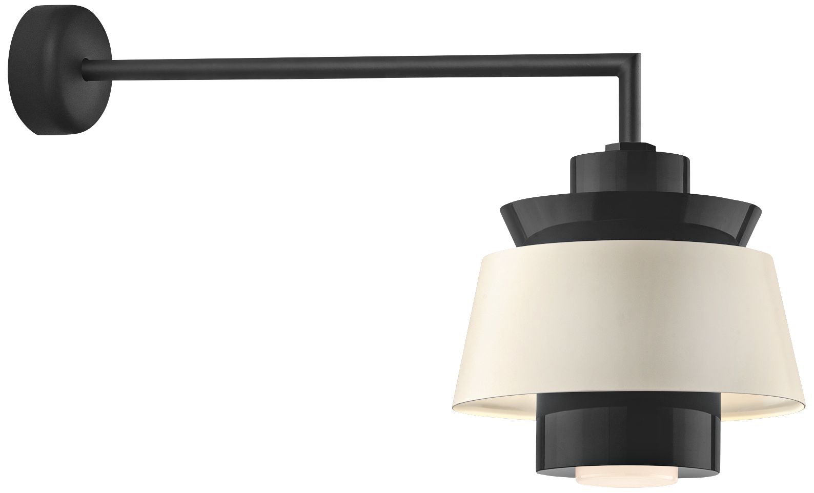 RLM Aero 12 1/4" High Black LED Outdoor Wall Light 12T35 Lamps Plus